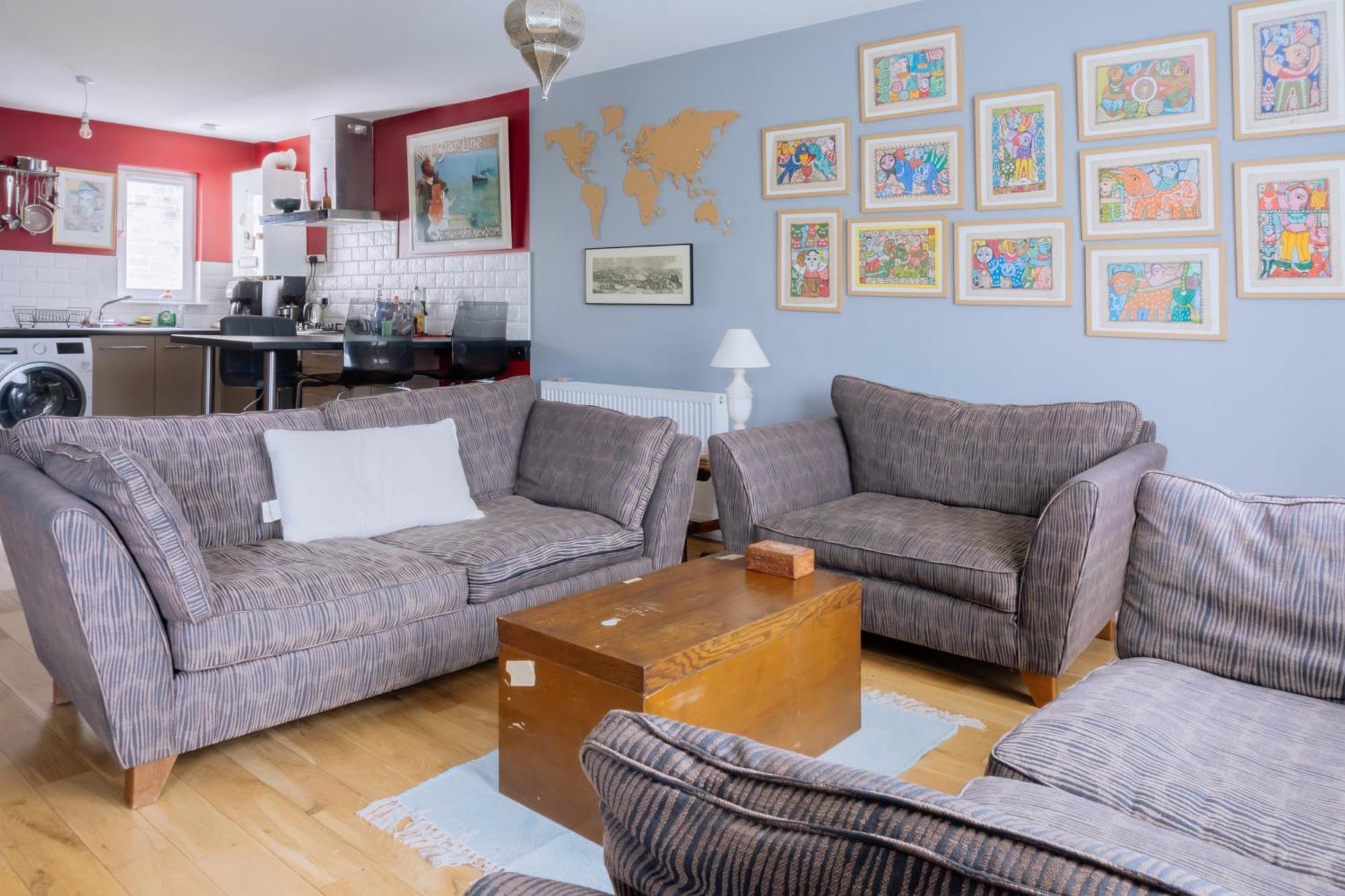 Stylish 3 Bedroom Apartment Near Hollyrood Park Edinburg Exteriör bild